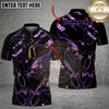 Maxcorners Bowling Golden Panther Multicolor Customized Name, Team Name 3D Shirts