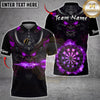 Maxcorners Darts Black Demon Flame Dartboard Multicolor Customized Name, Team Name 3D Shirts