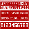 Maxcorners Custom Red White Authentic Football Jersey LM2605