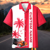 Maxcorners This Is How I Roll Hot Rod Hawaiian Shirt - Custom Photo Classic Car Shirt - Personalized Name Car Hawaiian Shirt