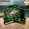 Maxcorners Neon Lightning Design Custom Name Fishing Cap