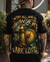 Maxcorners Not All Who Wander Are Lost All Over Print LM1501