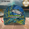 Maxcorners Abstract Water Flow Custom Name Fishing Cap