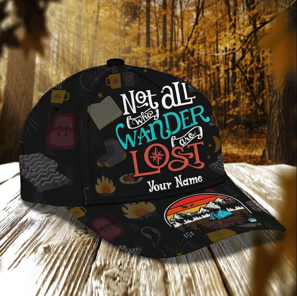 Maxcorners Personalized Funny Camping Cap