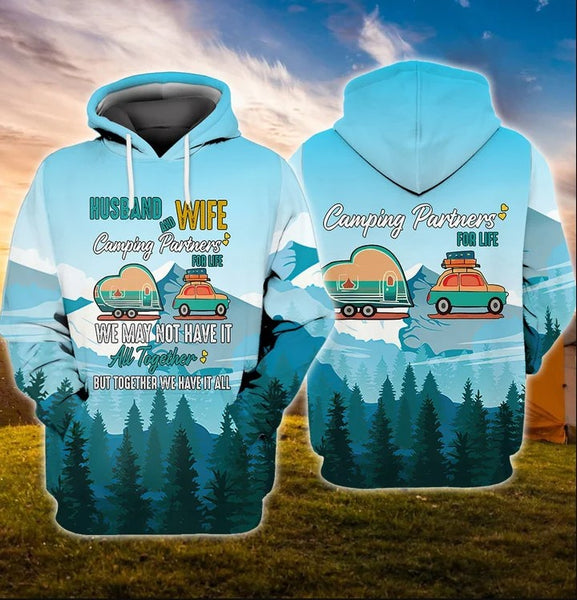 Maxcorners Camping Husband And Wife All Over Print 3D