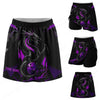 Maxcorners Customized Bowling Trouser Skirts With Shorts Underneath, Bowling Dragon On Ball Skorts With Pockets