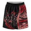 Maxcorners Customized Bowling Trouser Skirts With Shorts Underneath, Tribal Flame Bowling Ball Pins Skorts With Pockets
