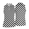 Maxcorners Black White Checkerboard Racing Pattern Golf Shirt, Ladies Golf Shirts, Golf Polo For Women, Performance Golf Shirt LM1507
