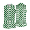 Maxcorners Dibs On The Redhead Lucky Four Leaf Clover St Patrick's Day Golf Shirt, Women's Golf Tops, Ladies Golf Shirts