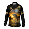Maxcorners I Go Fishing Because I Like It SPF Shirt, Fisherman Outfit, Mens Casual Shirts