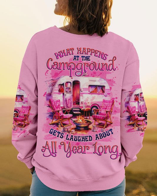 Maxcorners What Happens At The Campground All Over Print LM2101