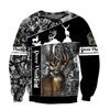 Max Corner Huntaholic 5 Deer Hunting 3D All Over Printed Shirts Gift For Hunter