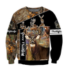 Max Corner Huntaholic Deer Hunting 3D All Over Printed Shirts Gift For Hunter