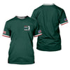 Maxcorners Green Best Papa By Par Embroidered Golf Polo Shirt, Ladies Golf Shirts, Golf Tops For Women LM1507