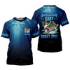 Maxcorners Swallow Baby, Don't Spit, Personalized Fishing Shirt, Funny Bass, Fishing UPF Shirts, Funny Fisherman Gift