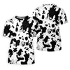Maxcorners Cow Print Golf Shirt, Adult Humor Hidden Pin Up Pattern, Golf Shirt For Women LM1507