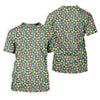Maxcorners St Patrick's Day Lucky Charms Green Golf Shirt, Cute Golf Outfit, Polo Shirts For Men, Golf Shirts For Men