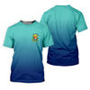 Maxcorners Blue Tropical Parrot Retirement Golf Polo Shirt, Golf Tops For Women, Ladies Golf Top LM1507