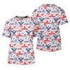 Maxcorners Patriotic USA 250 Eagle Liberty Bell Golf Polo Shirt, Women's Golf Polo, Golf Tops For Women LM1507