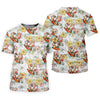 Maxcorners Surfing Santa Tropical Christmas Golf Polo Shirt, Golf Shirts For Women, Women's Golf Apparel LM1507