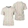 Maxcorners St Patrick's Day Lucky Charms White Golf Shirt, Cute Golf Outfit, Women's Golf Tops, Ladies Golf Polos