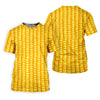 Maxcorners Realistic Sweet Corn Cob Print Design Golf Shirt, Women's Golf Shirt, Hawaiian Golf Shirt, Golf Polo For Women LM1507