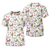 Maxcorners Let's Go Girls Cowgirl Margarita Hawaiian Golf Shirt, Women's Golf Tops, Golf Polo For Women LM1507
