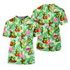 Maxcorners Funny Pickle Tomato Chili Tropical Hawaiian Golf Shirt, Golf Polo For Women, Printed Golf Shirt LM1507