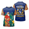 Maxcorners Funny Bearded Golfer Beer Lover Paisley Sleeve Golf Polo, Ladies Golf Shirts, Women’s Golf Apparel LM1507