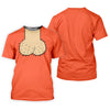 Maxcorners Orange Funny Dickhead Faux Chest Golf Shirt, Ladies Golf Shirts, Golf Polo For Women LM1507