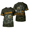 Maxcorners Gone Fishin In The Afterlife Horror Fishing SPF Shirt For Men, Halloween Fishing Jersey, Presents For Fishermen