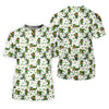 Maxcorners Funny Leprechaun Golf And Beer Shamrocks St Patrick's Day Golf Shirt, Golf Tops For Men, Polo For Men