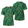 Maxcorners Shamrock Beer Lucky Four Leaf Clover St Patrick's Day Pot Of Gold Polo Shirts For Men, Golf Gift For Men