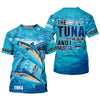 Maxcorners The Tuna Are Calling And I Must Go Fishing UPF Shirts, Fishing Gifts For Men, Tuna Fishing Shirts For Men