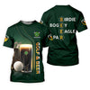 Maxcorners Birdie Bogey Eagle Par Golf And Beer St Patrick's Day Green Golf Tops For Men, Golf Shirts For Men