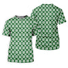Maxcorners Dibs On The Redhead Lucky Four Leaf Clover St Patrick's Day Golf Shirt, Women's Golf Tops, Ladies Golf Shirts