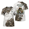 Maxcorners Personalized Funny Fishing Shirt for Men, Grumpy Old Man That Loves to Fish Long Sleeve, Camo Fisherman Gift