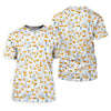 Maxcorners Mine Mine Mine Golf Shirt, Funny Seagull Beach Pattern, Golf Shirt For Women LM1507