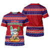 Maxcorners Guam Santa Mele Kalikimaka Christmas Golf Shirt, Women's Golf Tops, Hawaiian Golf Shirt, Golf Shirts For Women LM1507