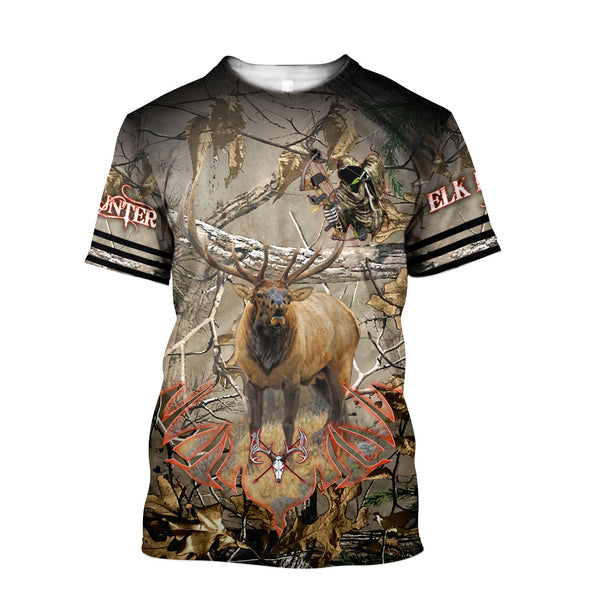 Max Corner Deer Hunting Moose Archer 3D All Over Printed Shirts Gift For Hunter