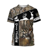 Max Corner Huntaholic 2 Deer Hunting 3D All Over Printed Shirts Gift For Hunter