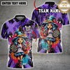 Maxcorners Dartboard Sugar Skull Girl Graffiti Multi Options Personalized Name, Team Name Unisex 3D Shirt (4 Colors)