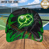 Maxcorners Pickleball Cap Blue Lightning Paddle and Ball Design Multi Options Personalized Name 3D Cap