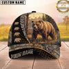 Maxcorners Moose Hunting Cap Woodland Camo Outdoor Wildlife Design Multi Options Personalized Name 3D Cap