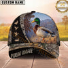 Maxcorners Moose Hunting Cap Woodland Camo Outdoor Wildlife Design Multi Options Personalized Name 3D Cap