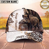 Maxcorners Hunting Rustic Woodland Wildlife Design Multi Options Personalized Name 3D Cap