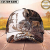 Maxcorners Hunting Rustic Woodland Wildlife Design Multi Options Personalized Name 3D Cap