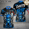 Maxcorners Darts Is The Best Cool Green Frog Smoking Pipe Quote Multi Options Personalized Name, Team Name Unisex 3D Shirt (4 Colors)