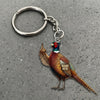 Maxcorners Ringneck Pheasant Middle Finger Funny Hunting Bird Custom Name Gift 2D Flat Acrylic Ornament, Keychain