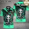 Maxcorners Edgy Neon Panda Dart Player Grunge Street Art Dartboard Multi Options Personalized Name, Team Name Unisex 3D Shirt (4 Colors)